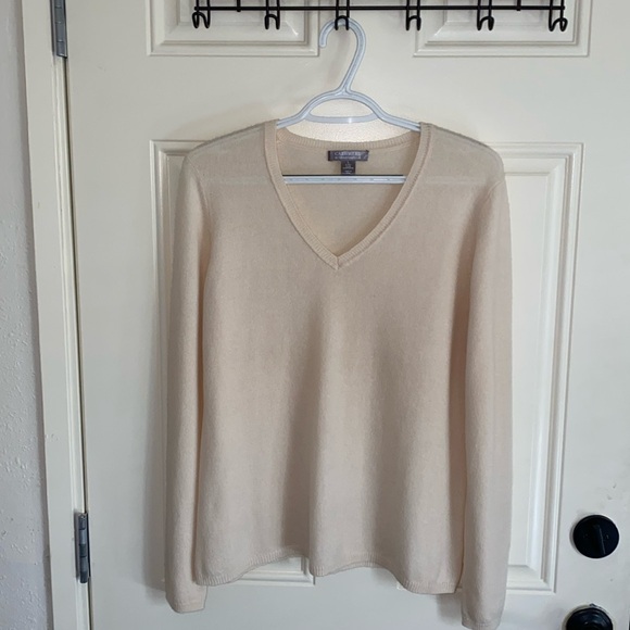 Charter Club 100% Cashmere Sweater Size L - Picture 1 of 4
